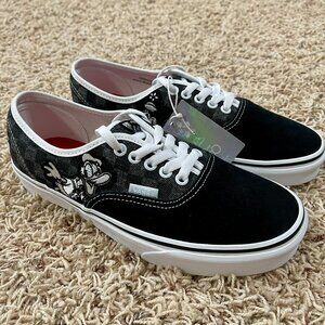 Disney x VANS 100th Anniversary Family Mickey Mouse Shoes, Men’s 8/Women's 9.5